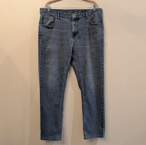 DKNY St Marks Slim Men's Denim Straight Jeans Size 38X32